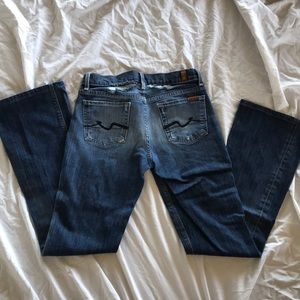 For all mankind high waist bootcut size 26